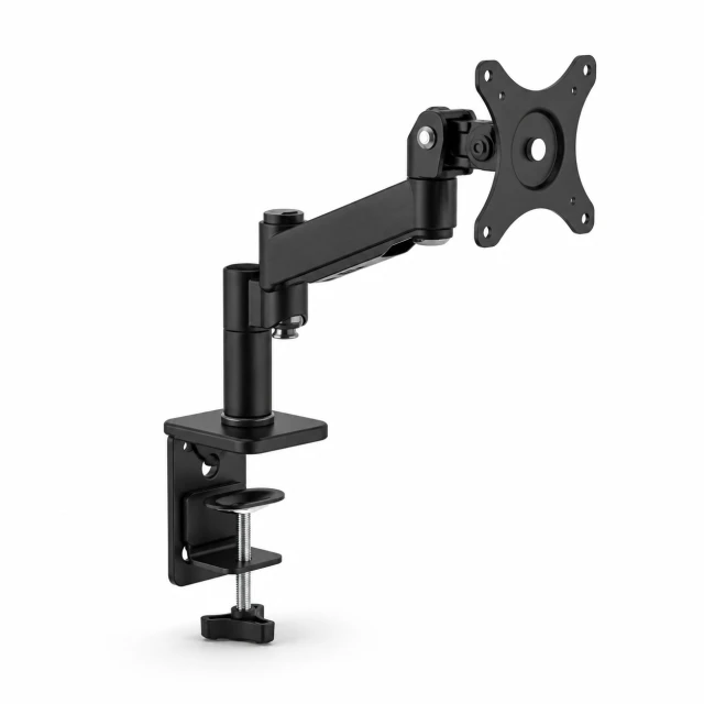Vue principale du support compact de bureau pour ecran.