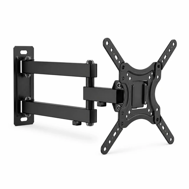Vue principale du support mural orientable a bras articule.